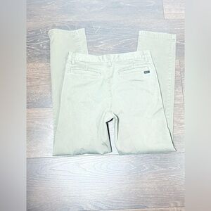 RVCA Men's Khaki Chinos Size 30